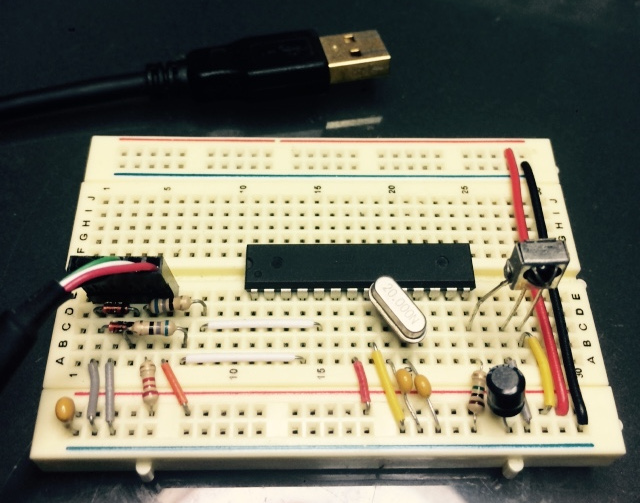 USBRemote: An Open Source Infrared Remote Reciever using AVR